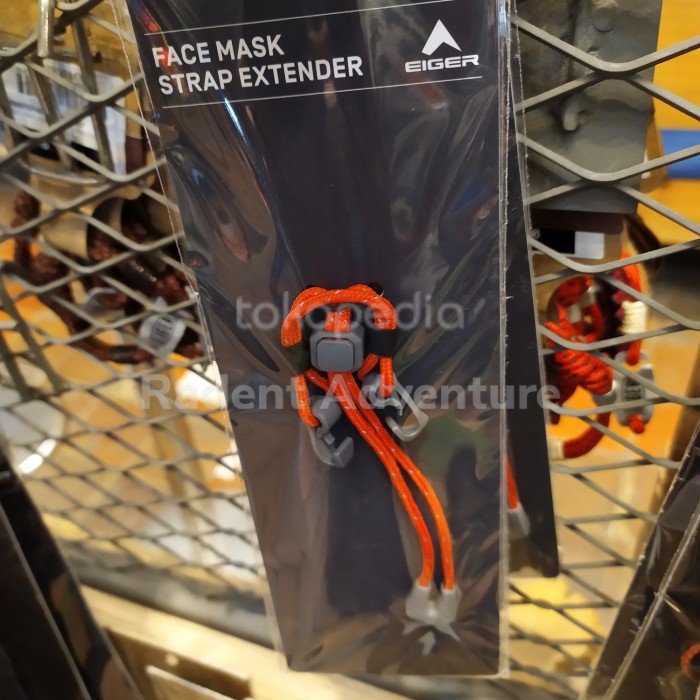 Tali Masker EIGER1989 X ZIP STRING Mask Strap Orange 91000 6482 Original