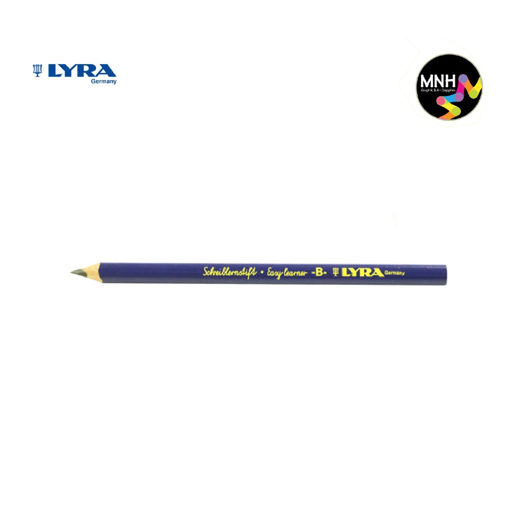 

LYRA Easy Learner Pencil B - Pensil untuk Belajar Menulis dengan Tinta B