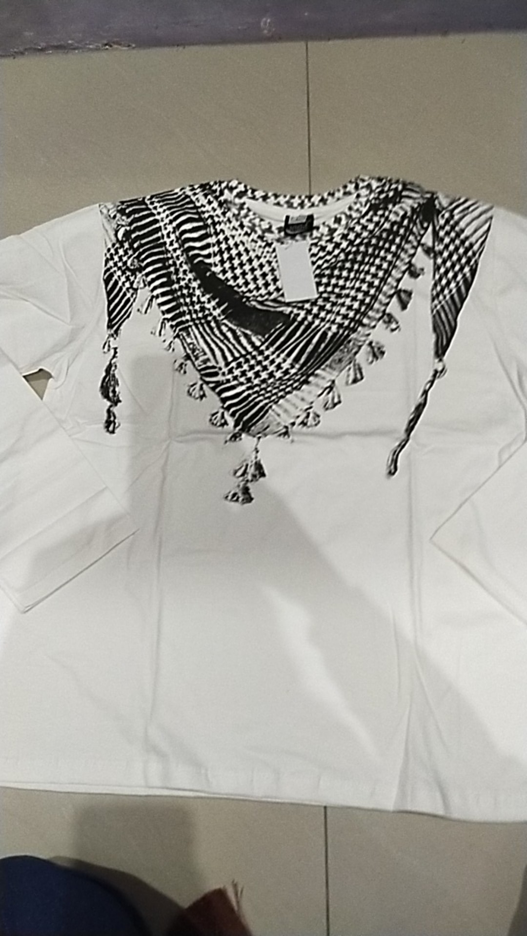 Kaos Sorban 3d Pria Lengan Panjang