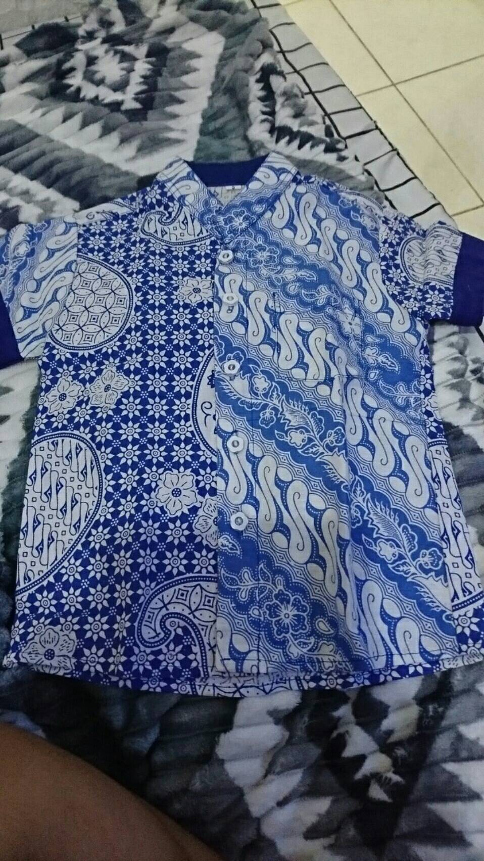 Couple Batik Ayah Dan Anak Batik Baturaden Ori