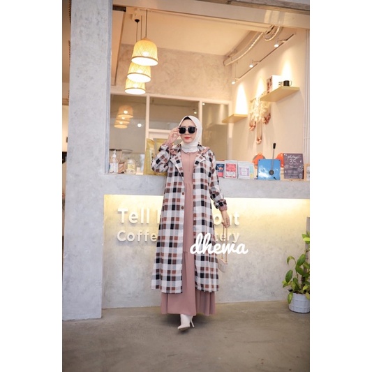 gamis 2in1 AMIRA BY DHEWA