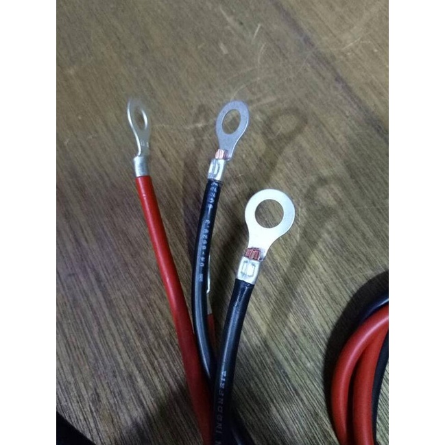 ۩ Kabel jumper Aki 2x 6mm panjang 50cm NYAF Eterna ✦