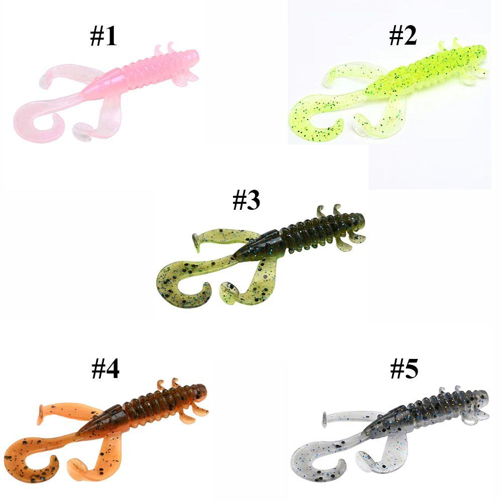 TOP 5pcs /Pack Umpan Pancing Umpan Berbentuk Lobster TPE Float Wobbler Umpan Lembut