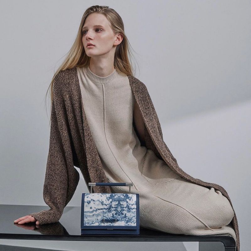 CK Metal Top Handle Bag / TAS IMPORT