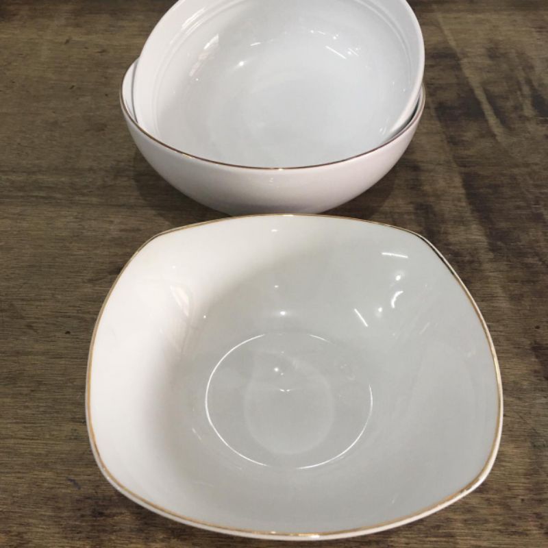 Mangkok Keramik Mangkok Soup Mangkok Putih