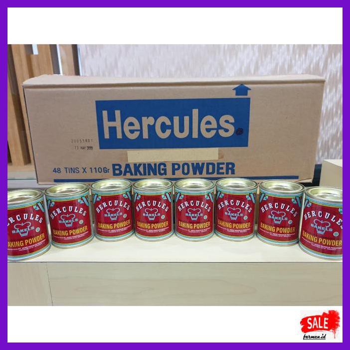

DERPOWBAKING- BAKING POWDER DOUBLE ACTING HERCULES 110 GRAM - MURAH !! -ASLIII.