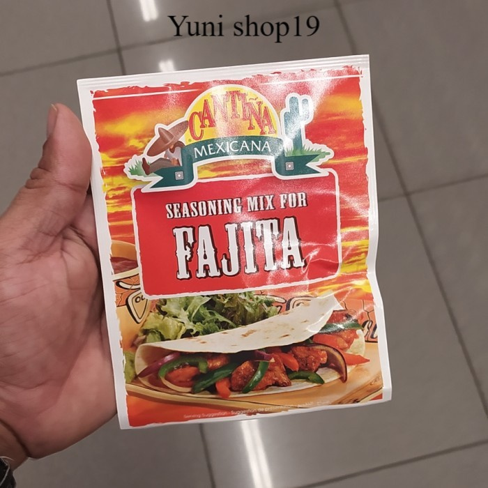 

cantina seasoning mix fajita 30g