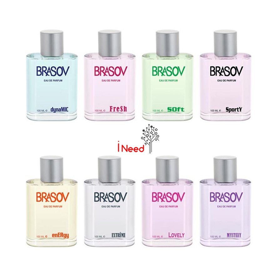 (INEED) ( 100 ML ) PARFUM BRASOV EDP 100ML - PARFUM BRASOV 100ML