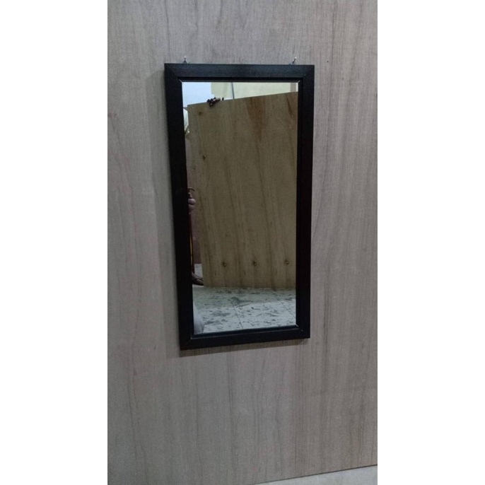 ,,,,,,,] Kaca Cermin Gantung Kecil (Bisa Custom Ukuran Dan Warna Frame/Bingkai)