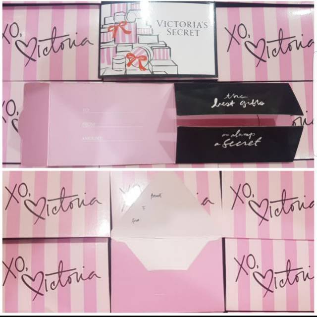 ON SALE!❤VICTORIA'S SECRET VS  GIFT CARD - MONEY BIRTHDAY THANK YOU GRADUATION ULANG TAHUN WISUDA PERSEMBAHAN KASIH UCAPAN TERIMA KASIH KARTU ANGPAO KARTU UCAPAN NATAL TAHUN BARU HARI RAYA PROMO SUPER MURAH LEBAY TERLARIS FAVORITE BESTSELLER PINK GLOSSY