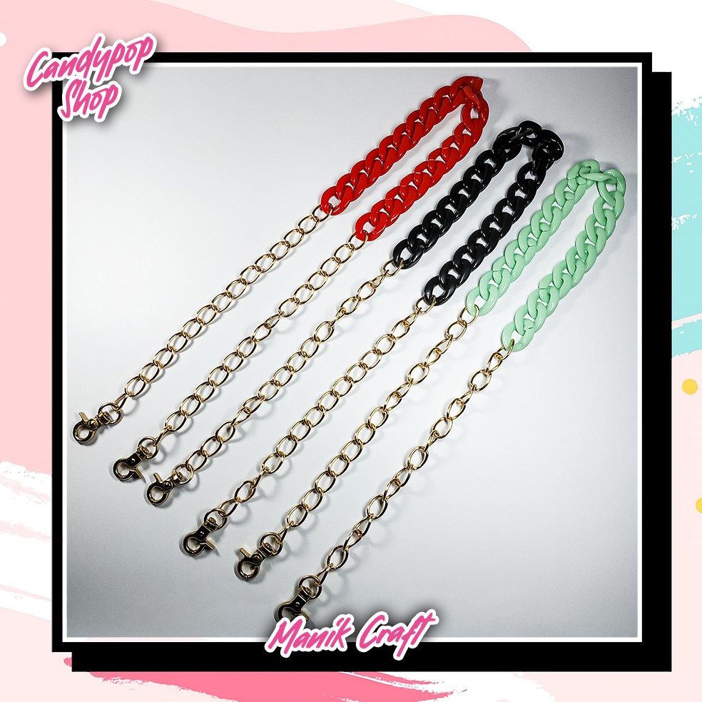 Strap Masker Rantai / Tali masker Rantai / Kalung masker Rantai / gantungan masker rantai
