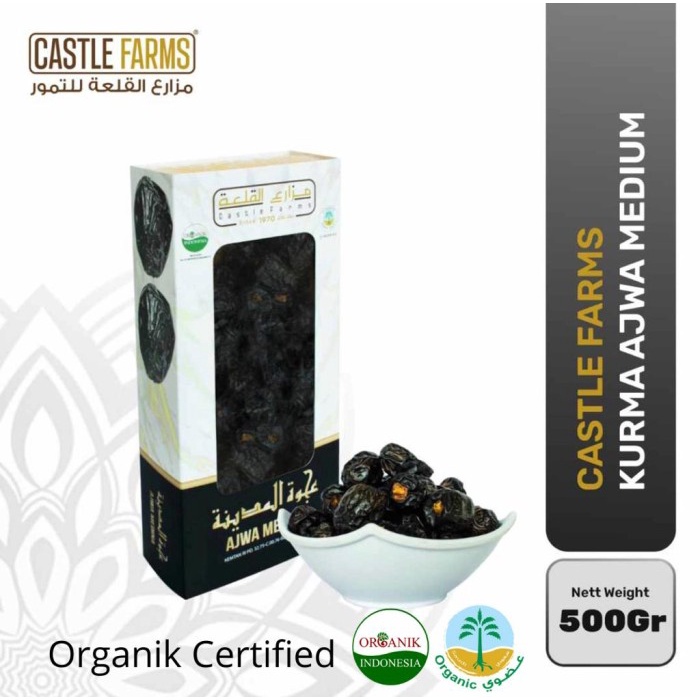 

KURMA AJWA MADINAH KEMASAN EXCLUSIVE 500gr Ajwa Aliyah Ajwa Organik