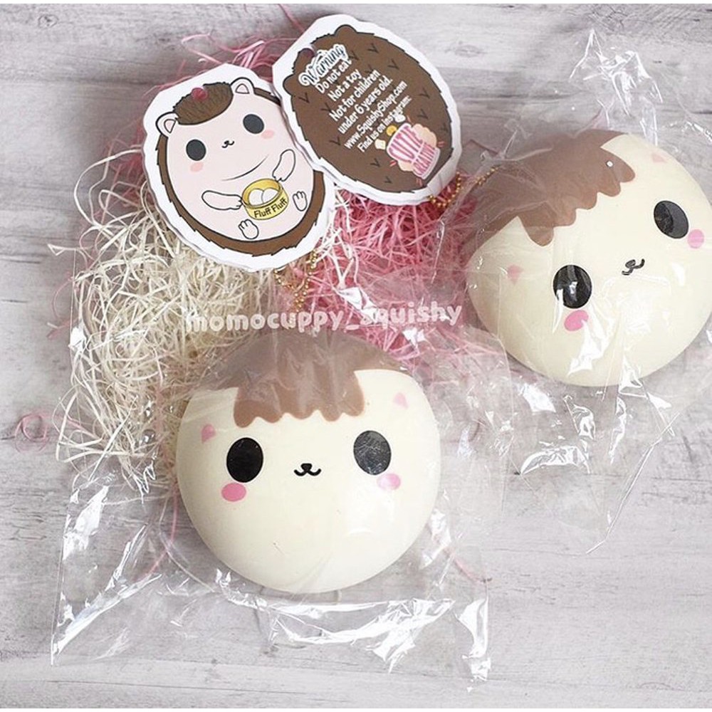 Jual Squishy licensed hedgehog jumbo bun by cutie creative bakpao landak Diskon