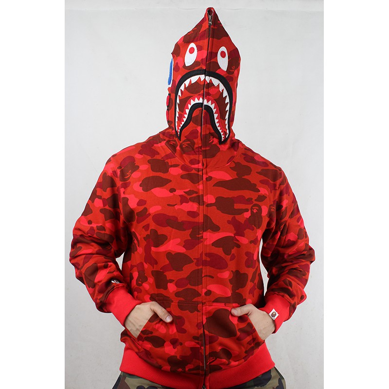 jaket bape shark original