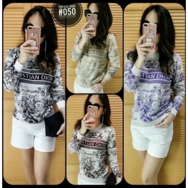 Atasan rajut wanita/blus rajut wanita