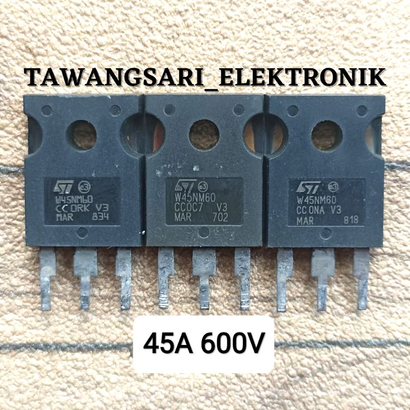 Mosfet 45nm60 fet 45n60 Mosfet STW 45NM60 Fet W45NM60 Original