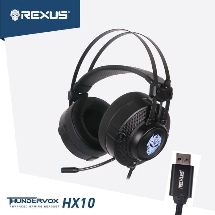 Headset Gaming Rexus Thundervox Surround 7.1 HX10 Bergaransi Resmi