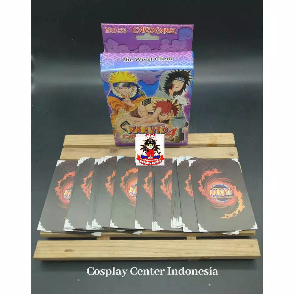 [Bisa COD] Mainan Kartu Naruto - Kartu Mainan Naruto SET Card Game Naruto