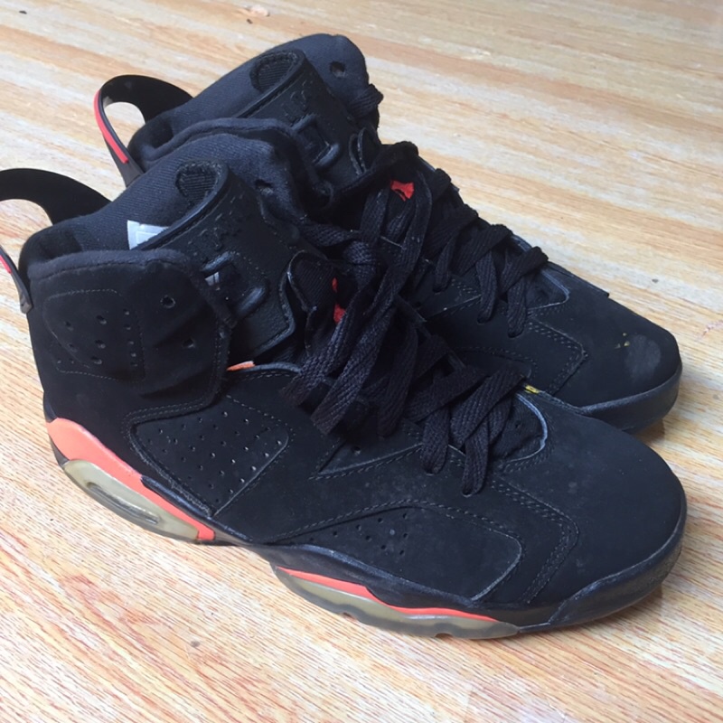 SEPATU AIR JORDAN 6 BLACK SECOND