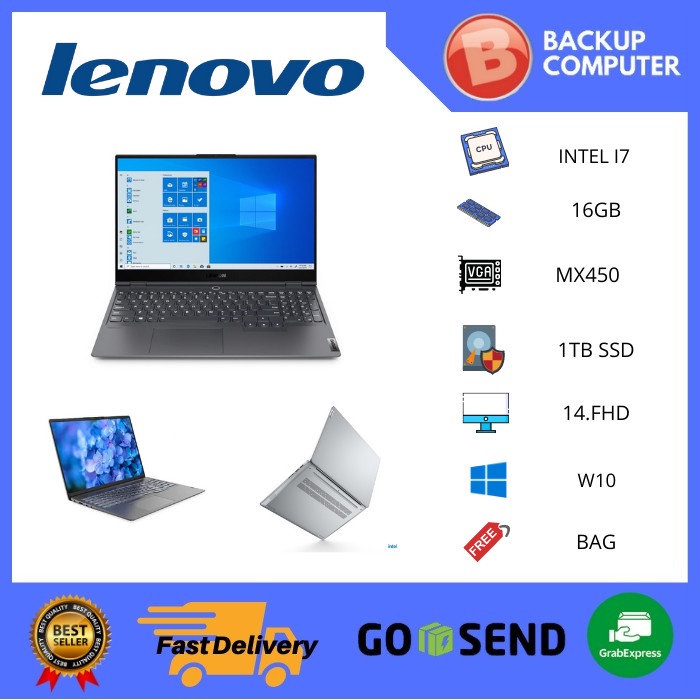 LENOVO IDEAPAD SLIM 5 PRO 14 I7 1165G7 16GB 1TBSSD MX450 2GB W10+OHS 14.0 2.2K IPS GRY -47ID