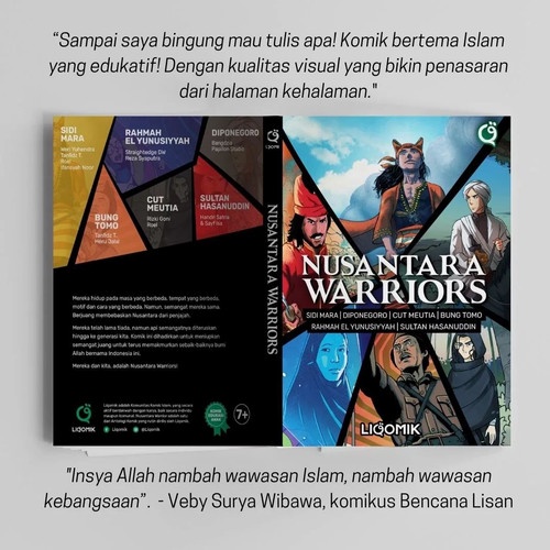 

Komik Nusantara Warriors ( Liqomik ) Buku Islam