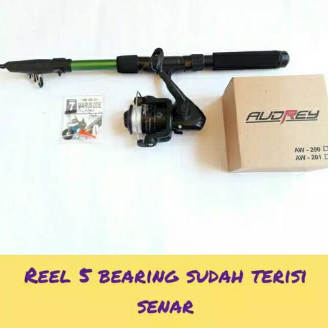 Satu set alat pancing.. Termurah