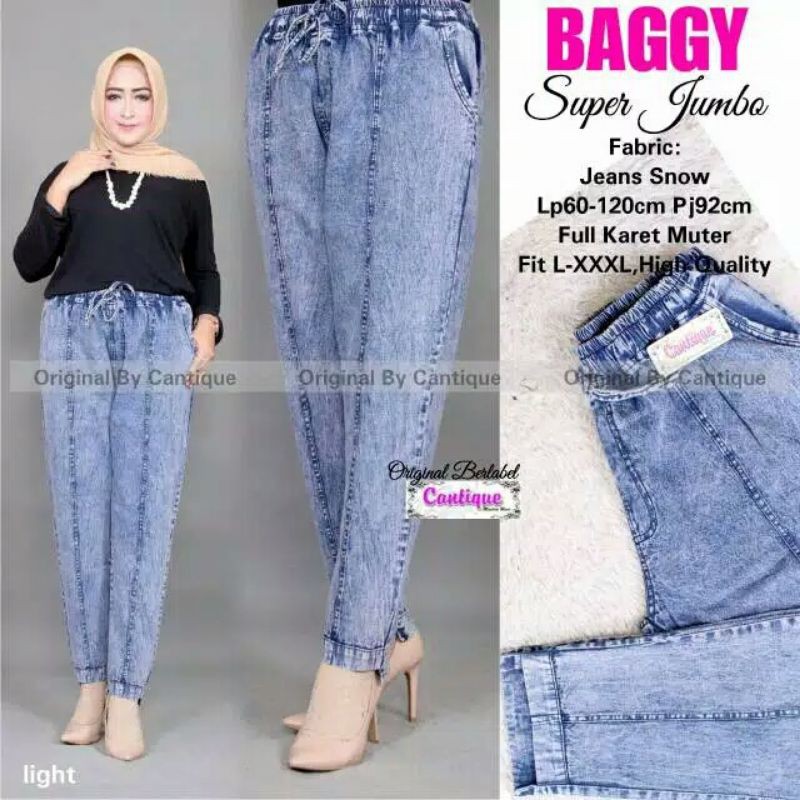 Beggy Jumbo Jeans Snow