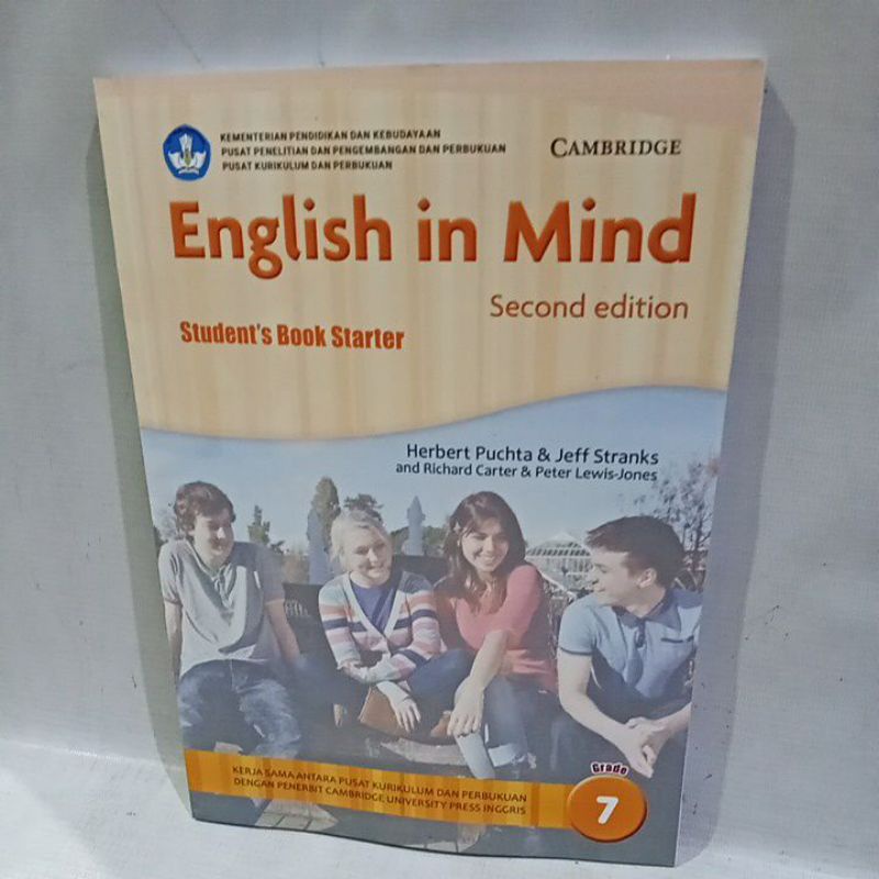 buku English in mind second edition untuk kelas 7