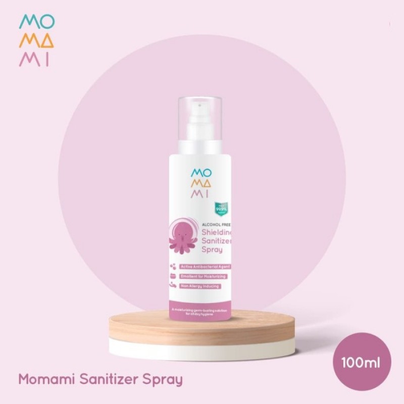 Momami Shielding Antiseptic Hand Sanitizer Spray Pembersih Tangan - 100ml