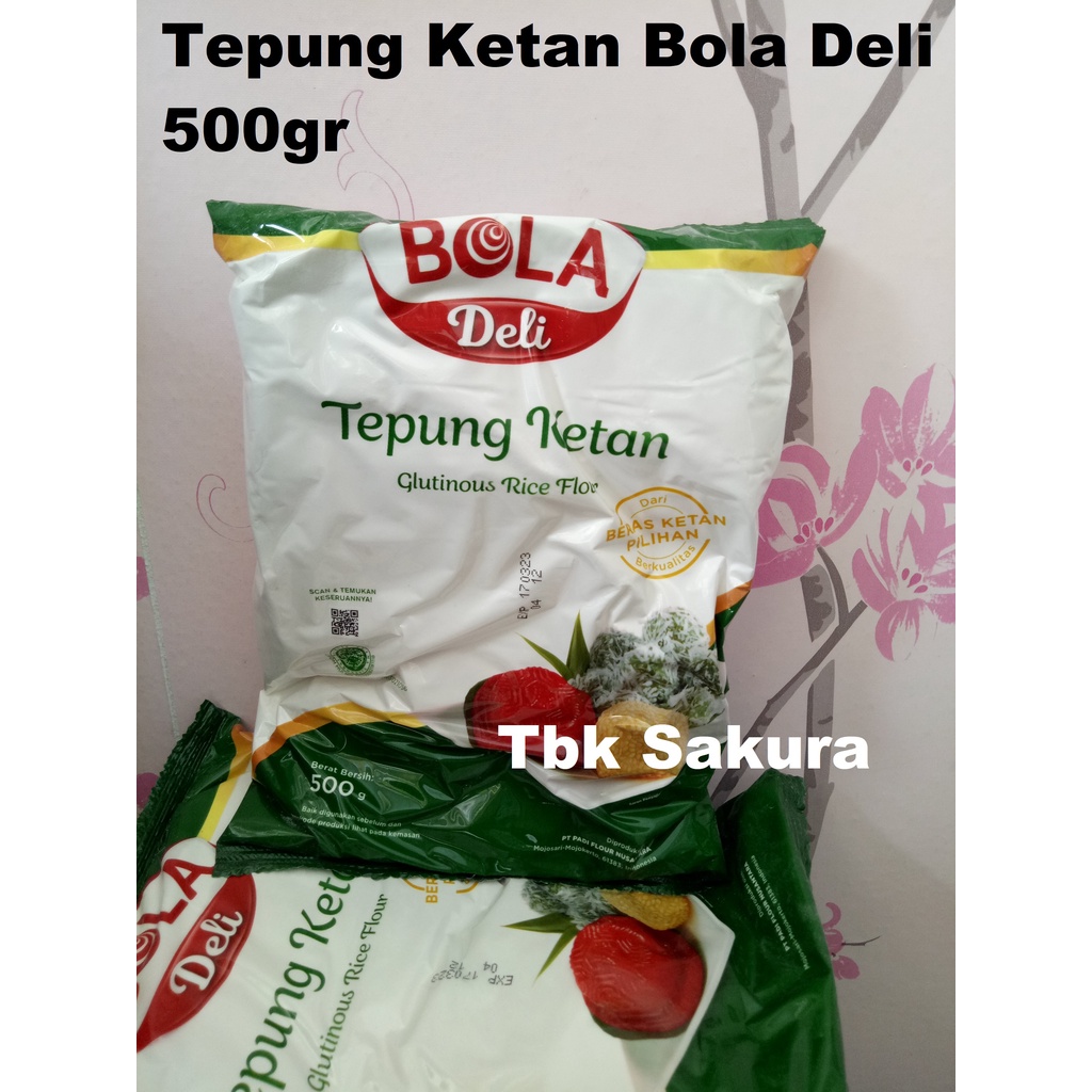 

Tepung ketan bola deli 500gr