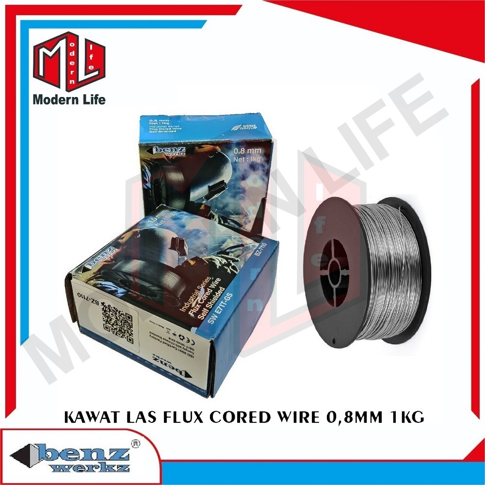 KAWAT LAS BENZ / REDBO MIG MIGi 120 130 0,8 mm 1 KG TANPA GAS CO2