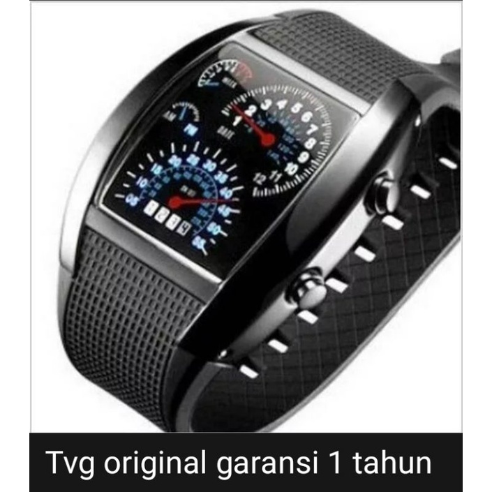 (Garansi 1 Tahun) Jam Tangan Pria original | Jam Tangan Tvg Spedometer | Jam Tangan Unik  |Jam Tangan Pintar