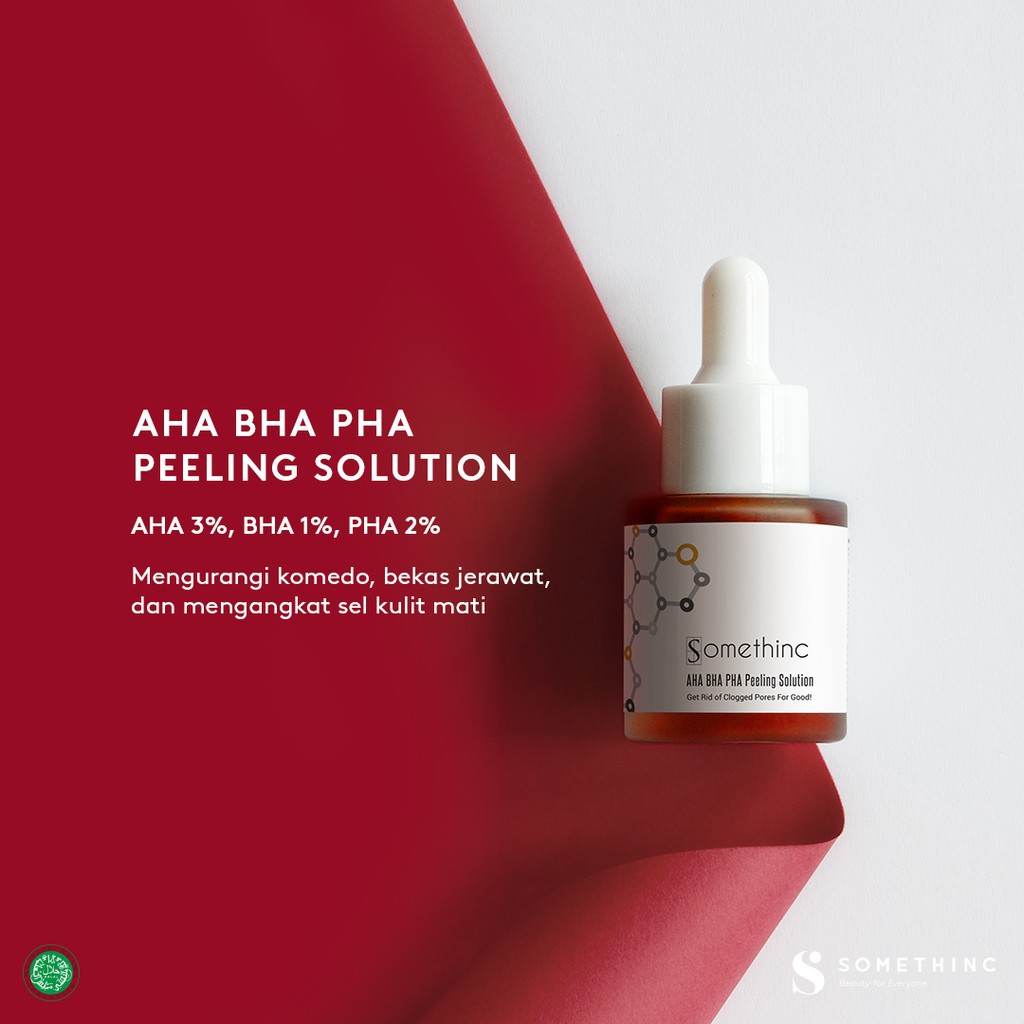 ❤️ Cloudy ❤️ Somethinc  AHA BHA PHA Peeling Solution / Peeling Serum Somethinc Original 100%