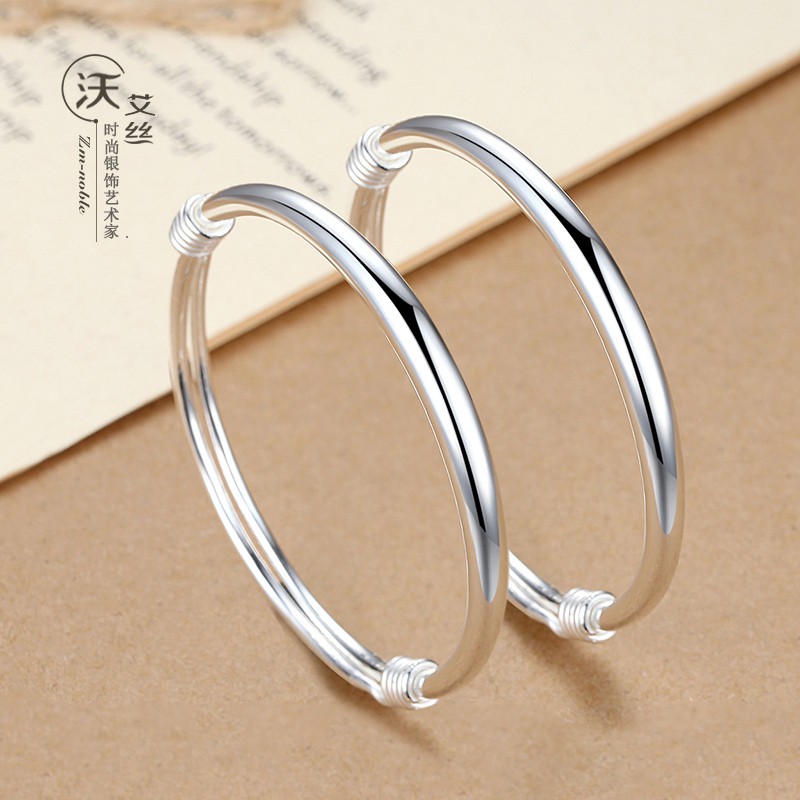 Gelang Tangan Vintage Lapis Silver Sterling 925 Aksen Burung