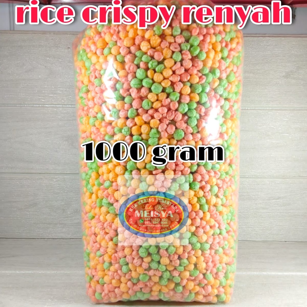 

Nyam Nyam Nyamnyam 1 Kg Rice Crispy 1000 Gr 1 Kg Rice Crispy 1000 Gr 1 Kg