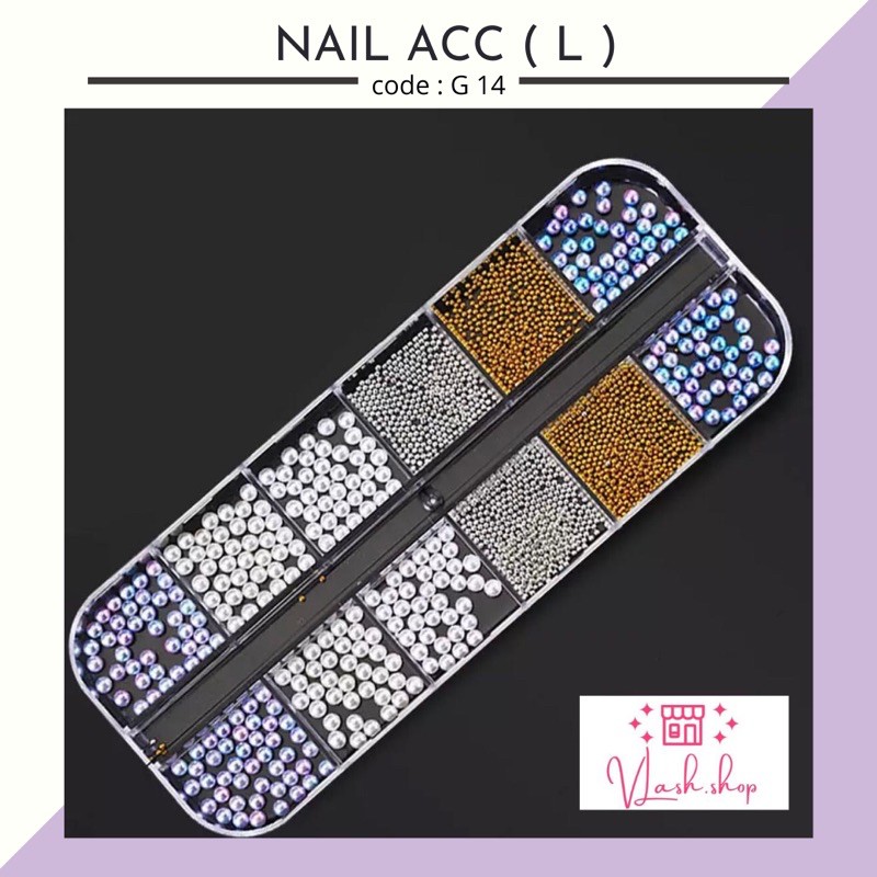 1 - 17 - NAIL ACCESORIES ( L ) - HIASAN NAIL ART