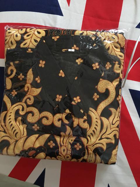 Zola_batik Batik Couple Gamis Belva Lengan Panjang