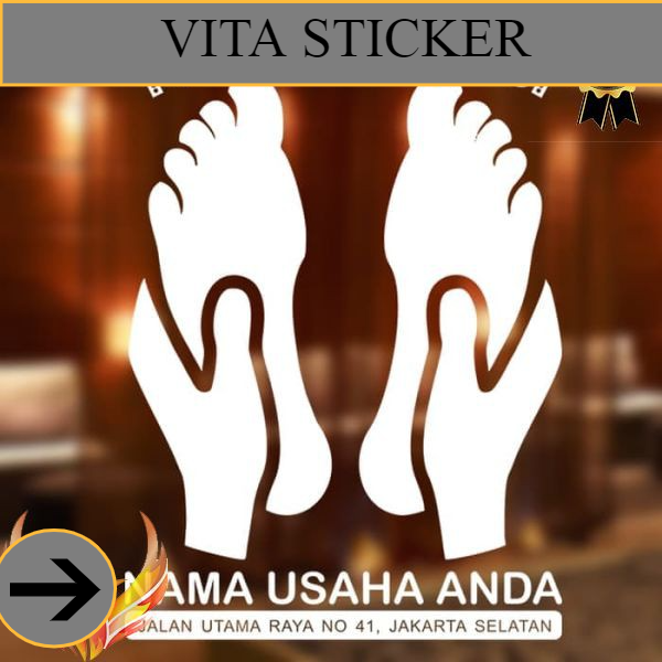 

CUTING STIKER STICKER PIJAT REFLEKSI SPA