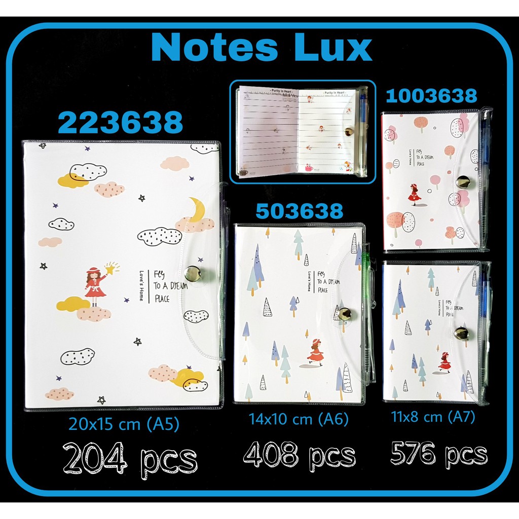

ILP Notebook Lux A5 223638 / Buku Catatan / Buku Spiral