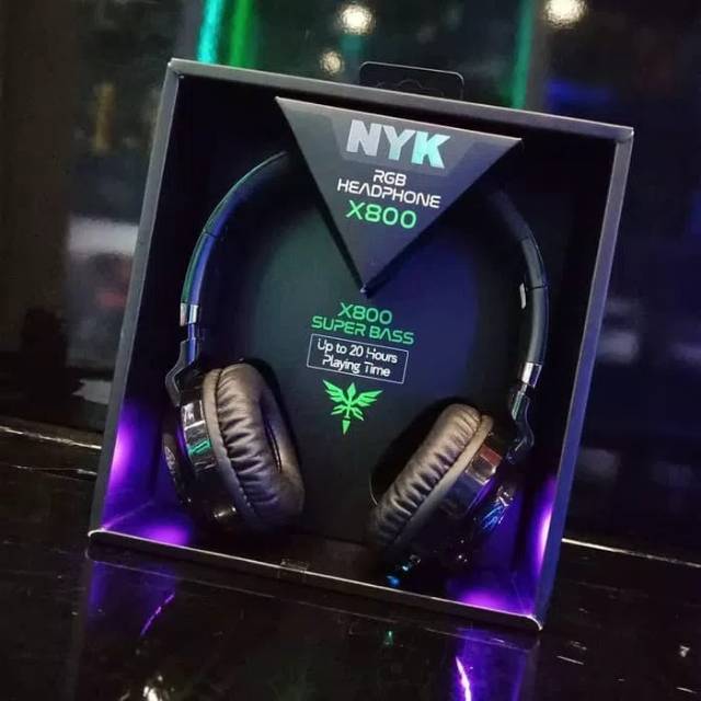 Nyk X800 Headset Gaming Bluetooth RGB