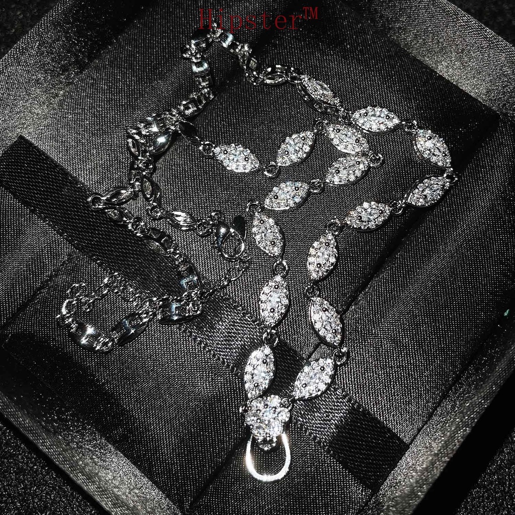 Necklace Female 18K Platinum Personality