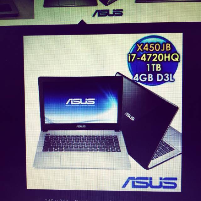Laptop asus x450jb