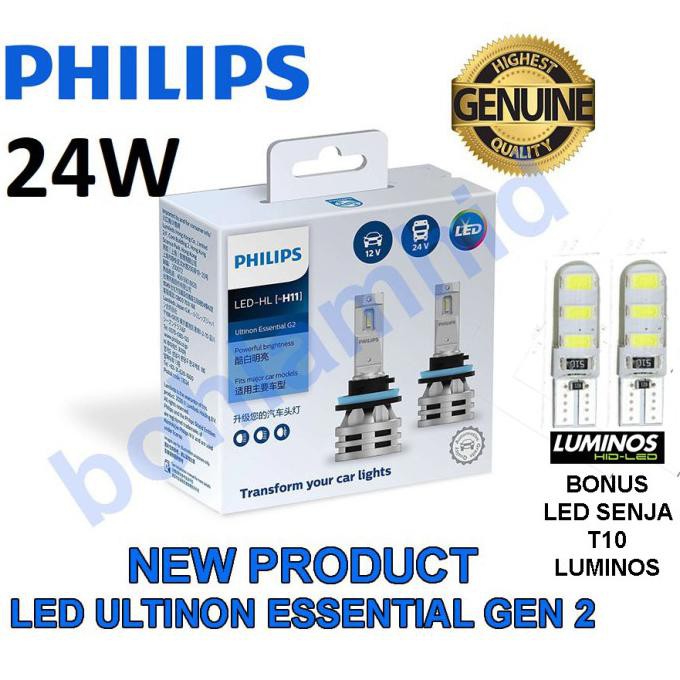 Lampu Led Escudo 2.0 Philips Ultinon Essential G2 Bohlam Headlamp Bohlamhid Berkualitas