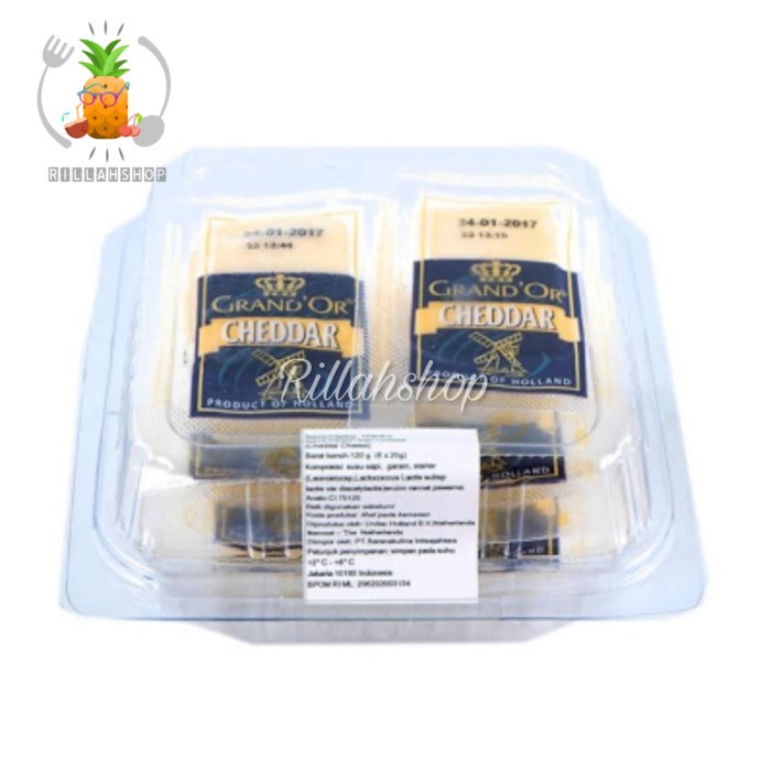 

Grand'or Cheddar Cheese (6x20g)