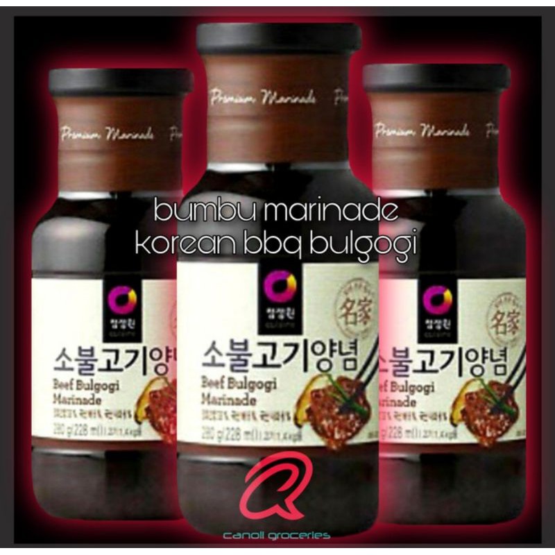 daesang bulgogi marinade II beef bulgogi marinade 280gr