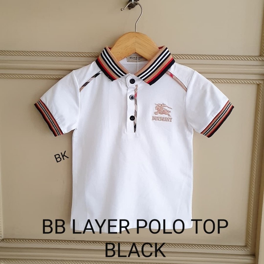 BB LAYER KAOS POLO ANAK COWOK KOREA IMPORT BAHAN TEBAL PREMIUM