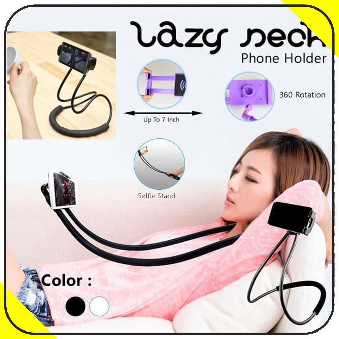 Tripod | Lazy Neck Holder | Lazypod Leher Dan Pinggang | Holder Hp Lazy Arm