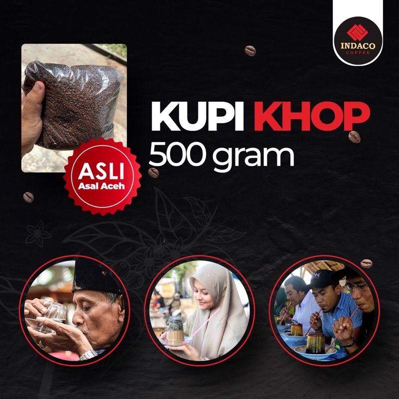 

KOPI KHOP ASLI KOPI ACEH BARAT 500 gram