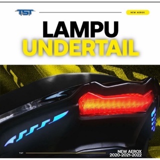 undertail aerox new cover list lampu body belakang new aerox connected 155 new aerox