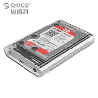 ORICO HDD SSD Enclosure 2.5 Inch USB 3.0 - TRANSPARAN
